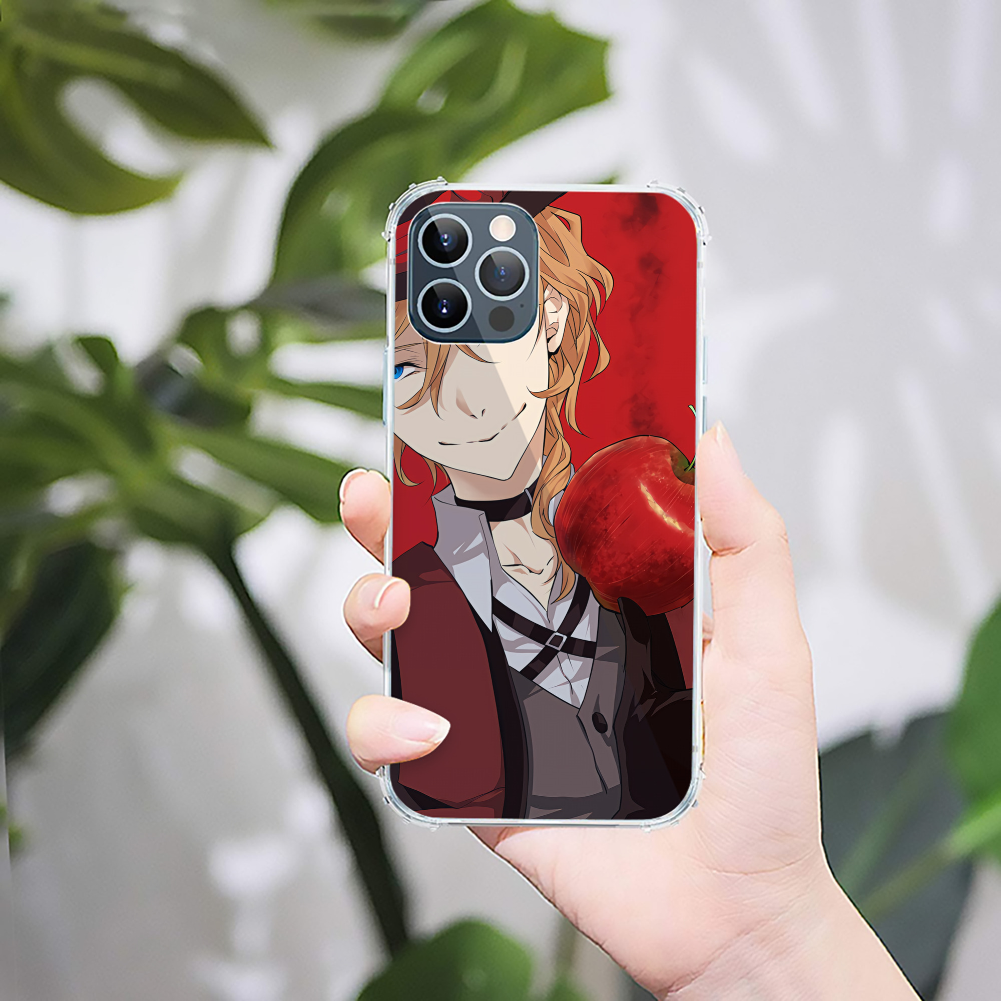 （画像用） 文豪ストレイドッグス Bungo Stray Dogs 【iPhone 12シリーズ対応】透明スマホケース（クリアソフトケース）